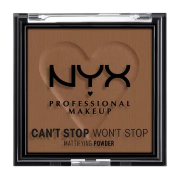 NYX Professional Makeup Canu2019t Stop Wonu2019t Stop Mattifying Powder Deep u2013 En Slät och Matt Hud