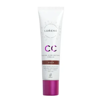 Lumene CC Color Correcting Cream SPF 20 Deep: Fullständig recension och guide
