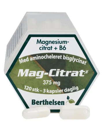 Berthelsen Mag-CitratB6: Maximera din kropps potential!