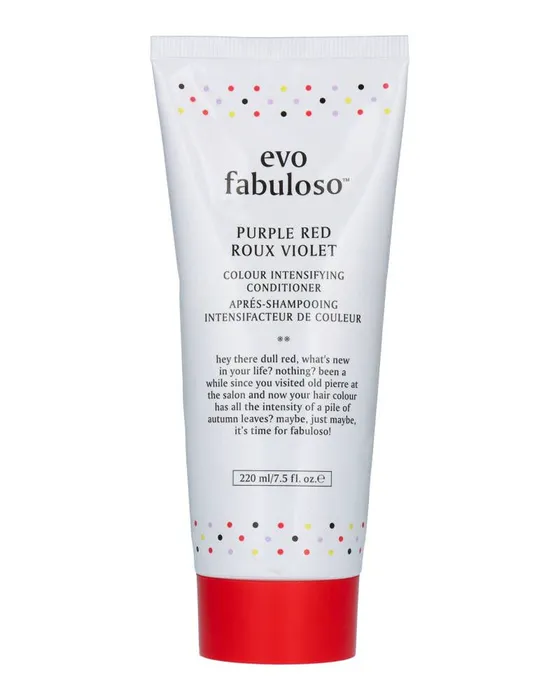 Evo Fabuloso Purple Red Roux Violet Colour Intensifying Conditioner 220 ml