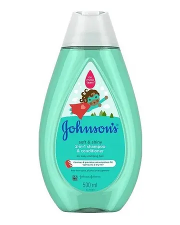 Johnson's 2in1 Baby Shampoo & Conditioner No More Tears 500 ml