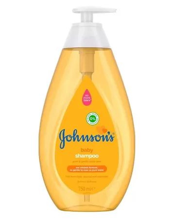 Johnson's Baby Shampoo 750 ml: Mild Rengöring För Spädbarnens Hår & Hud