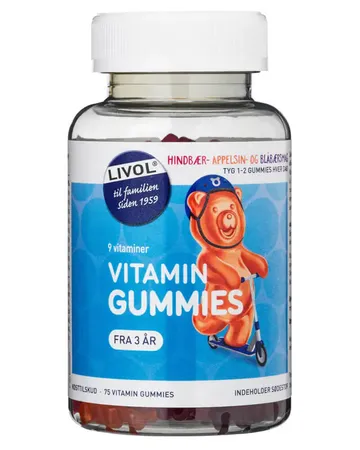 Livol Vitamin Gummies: Starka, fruktfulla och fyllda med vitaminer!