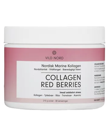 Vild Nord Collagen Red Berries (U) | En blandning av röda bär och marint kollagen