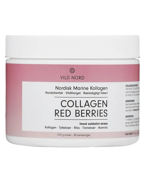 Vild Nord Collagen Red Berries (U) 210 g