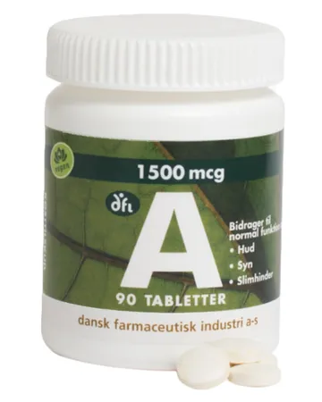 Berthelsen Naturprodukter - A 1500mcg: A-vitamin för normal cellspecialisering