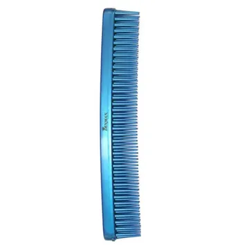 Denman Three Row Comb Blå D12: Designat för Professionell Styling