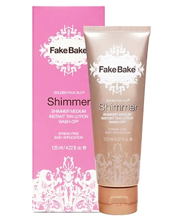 Fake Bake Shimmer, Shimmer Medium Instant Tan Lotion 125 ml