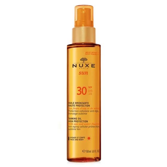 Nuxe Sun Tanning Oil High Protection SPF 30 150 ml