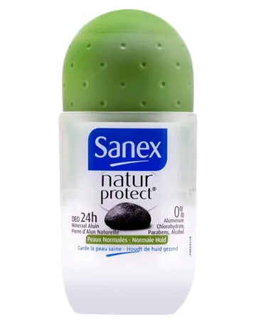 Sanex Natur Protect 24h 0% för normal hud (Grön) 45ml: Håll din hud fräsch hela dagen