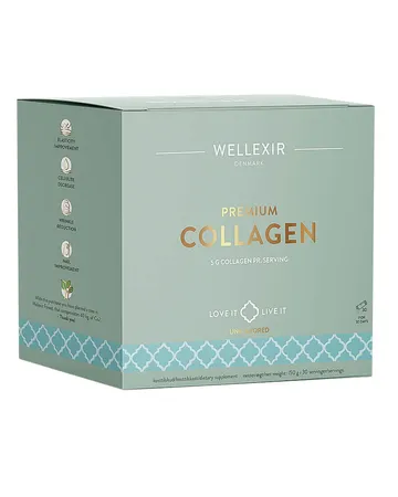 Wellexir Premium Collagen 5 g: Din nya, dagliga skhönhetsrutin!