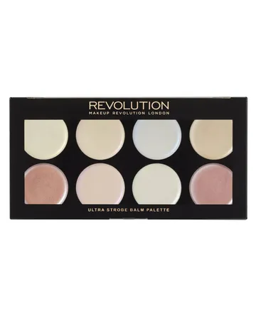 Makeup Revolution Ultra Strobe Balm Palette 12 g: En lysande palett för en strålande hy