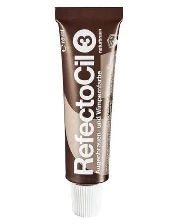 RefectoCil 3 Natural Brown 15 ml - Professionell färgning för fransar och bryn