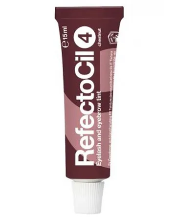 RefectoCil Ögonfrans- och Ögonbrynsfärg 4 Chestnut 15 ml - Professionalism och Precision
