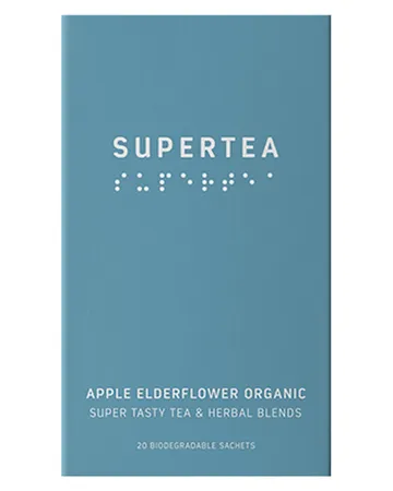 Teministeriet Supertea Apple Elderflower Organic: Upplev Supersmak och Hälsofördelar