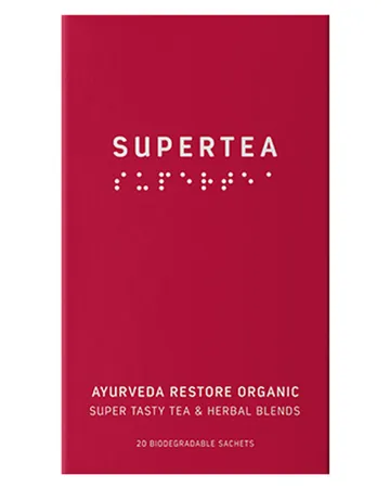 Teministeriet Supertea Ayurveda Organic 1 g: För en Varmt och Välbefinnande Upplevelse