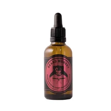 Beard Monkey Beard & Hair Oil Ljus Orange & Kanel - V&aring;rdande olja