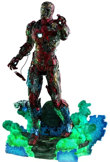 Spider-Man: Far From Home - Mysterio's Iron Man Illusion MMS 1/6 - En visuell mästerverk