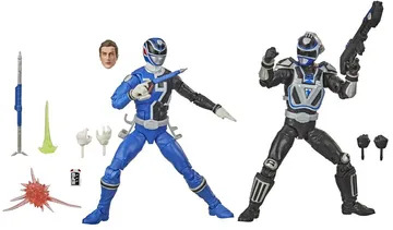 Power Rangers Lightning Collection: Upplev B-Squad Blue Ranger vs A-Squad Blue Ranger