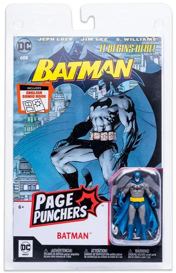 DC Page Punchers - Batman Actionfigur 8 cm