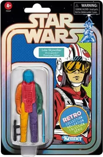 Star Wars Retro Collection - Enkel & Färgglad Luke Skywalker Actionfigur