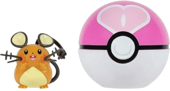 Pokémon Clip'n'Go - Dedenne &amp; Poké Ball
