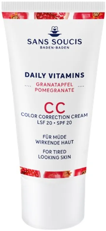 Sans Soucis Daily Vitamins CC Color Correction Cream SPF 20 för trött hud