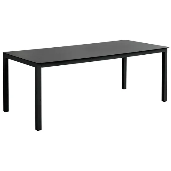 Brafab, Rana matbord 90x200 cm svart/svart