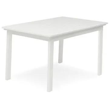 Hillerstorp Läckö Matbord 80X135 cm Vit: Elegant Träbord För Utomhusbruk