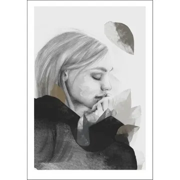 Anna Bülow-affisch Dreamer in Black 70x100 cm, numrerad