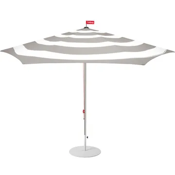 Fatboy Stripesol parasoll 350 cm ljusgrå | Solskydd på terrassen