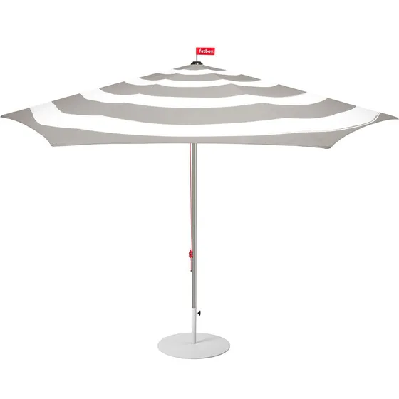 Fatboy, Stripesol parasoll 350 cm ljusgrå