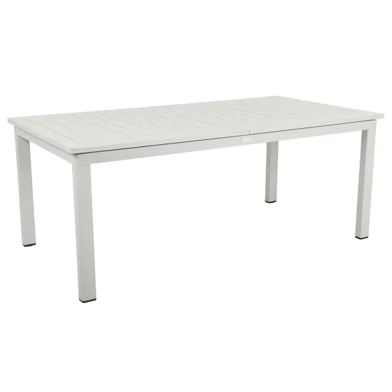 Brafab, Lomma matbord 100x194-312 cm Ljusgrå