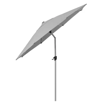 Cane-Line Sunshade parasoll 300 cm Light grey: En stilikoniskt minimalistisk skapelse
