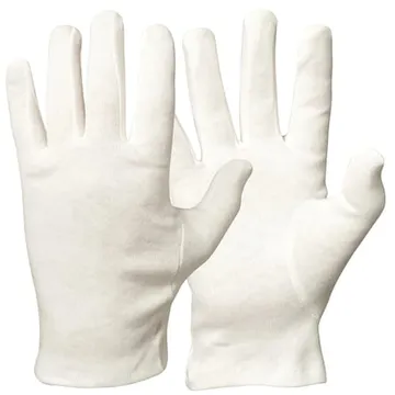 GranberG Textilhandske vit 26cm L/XL 12PAR/FP: Skyddar dina händer i alla sammanhang