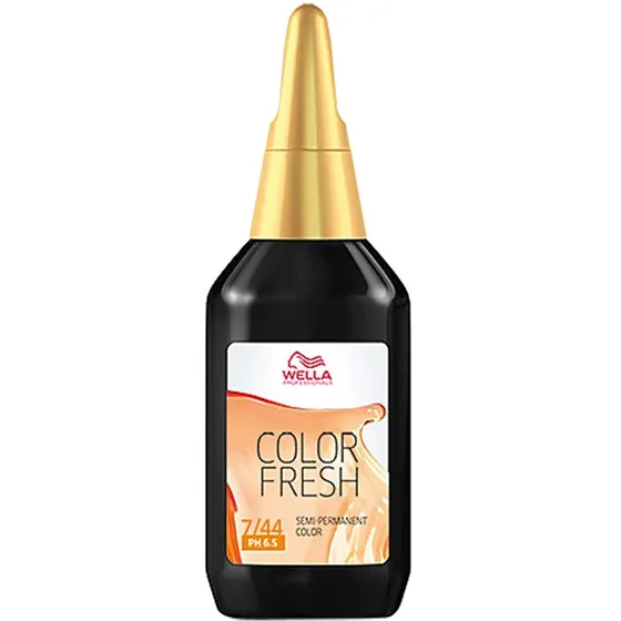 Wella Professionals Color Fresh 7/44 Medium Blonde Red Intensive - 75 ml