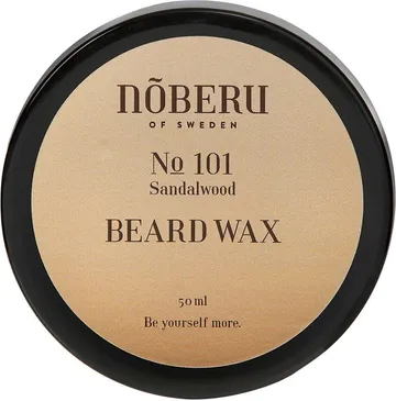 Nöberu of Sweden Beard WaxSandalwood 50ml - För en enastående hållning med matt finish