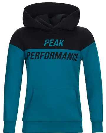 Peak Performance Season Hood JR Deep Aqua u2013 Perfekt för barn med stil