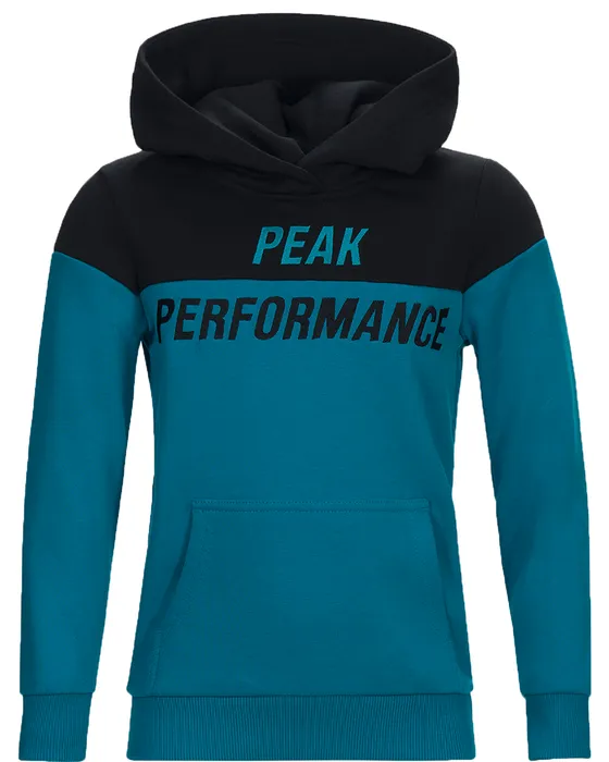 Peak Performance Season Hood JR Deep Aqua (Storlek 130)