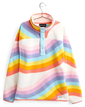 Burton Youth Spark Pullover JR Stout Rainbow Mashup: Lekfullt och bekvämt alternativ