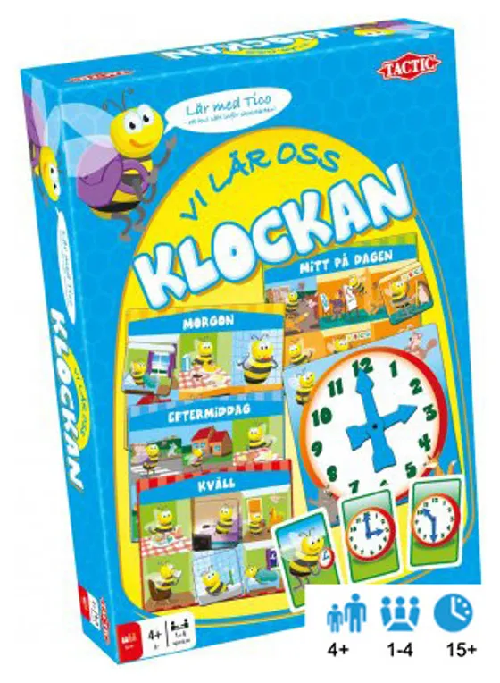 Licensierad Produkt Spel/Barnspel - Vi lär oss klockan