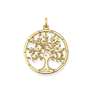 Hängsmycke Tree of Love guld: En symbol för harmoni och tillväxt